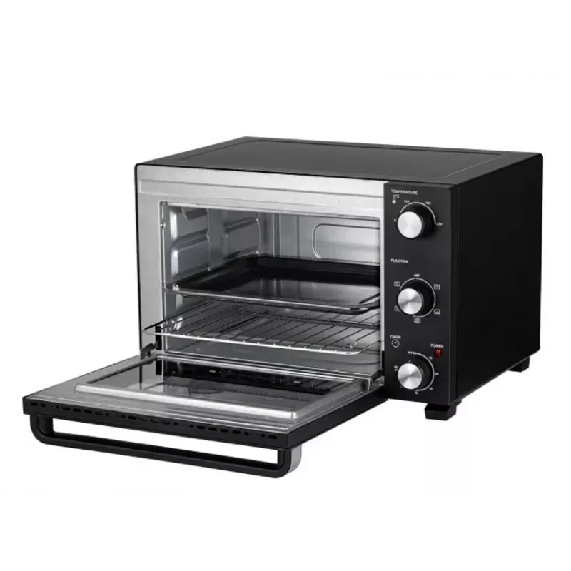 Horno compacto eléctrico mini MPM MPE-16/T — 35 L, 1500 W, convección, temporizador, puerta de cristal