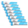 Set de baterías para dron BetaFPV BT2.0 1S 300mAh pack de 8, 3,8V