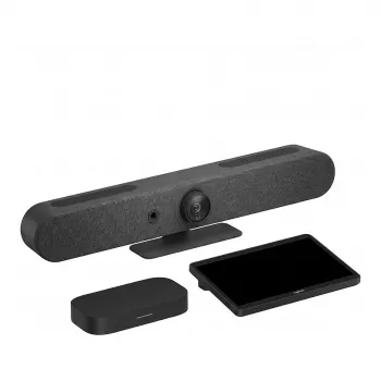 Logitech Small Room con Tap+Rally Bar Mini para Google Meet (TAPRMGGGLCTL2)