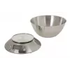 Báscula de cocina electrónica Adler AD 3134 acero inoxidable redonda