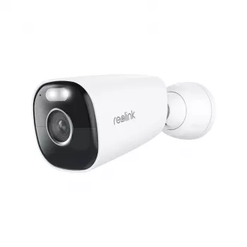 Reolink Argus Series B340 - Cámara exterior autónoma con batería de 5MP, WLAN 5/2,4 GHz, detección inteligente, visión nocturna en color