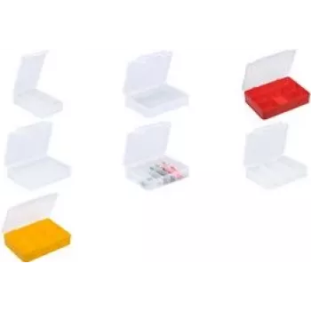 Caja de almacenamiento allit EuroPlus Basic tamaño 18/1 transparente resistente a impactos — modelo 457170
