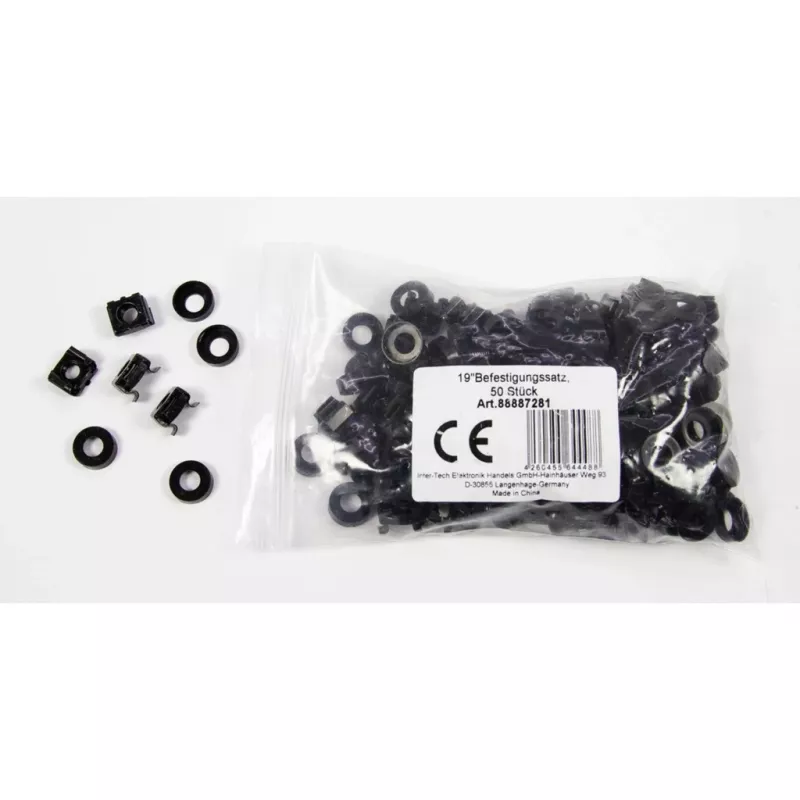 Set de montaje Inter-Tech 88887281 negro