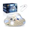 Luz nocturna LED para cama neno COSMO – portátil, silicona, recargable, 3 niveles de brillo, blanca, a pilas