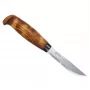 Cuchillo fijo HELLE Tollekniv #61 — mango de acero inoxidable, construcción de hoja pasante