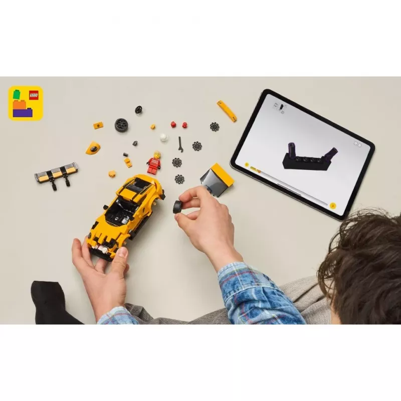 Juguete de construcción LEGO Porsche 911 GT3 RS Speed Champions 77239 — escala 1:18, 348 piezas, 9+ años
