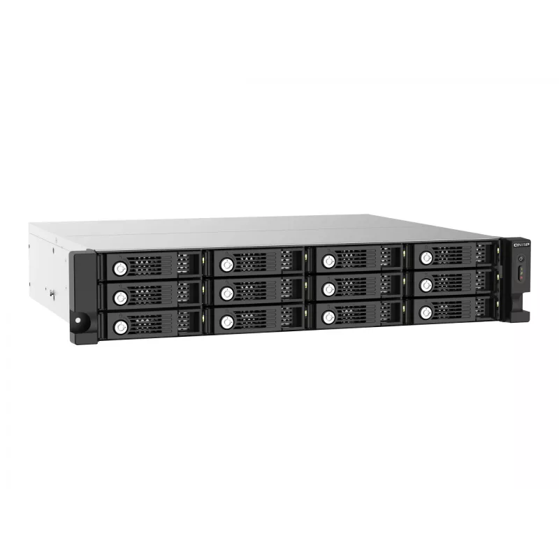 QNAP TL-R1220Sep-RP Caja para HDD/SSD Negro, Gris 2,5/3,5