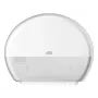 Dispensador de toallas de papel Tork Mini Jumbo Roll 132×345×275 mm, blanco, MPN 555000