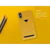 Carcasa trasera VixFox para iPhone 7/8 Plus, amarillo mostaza, cubierta protectora rígida