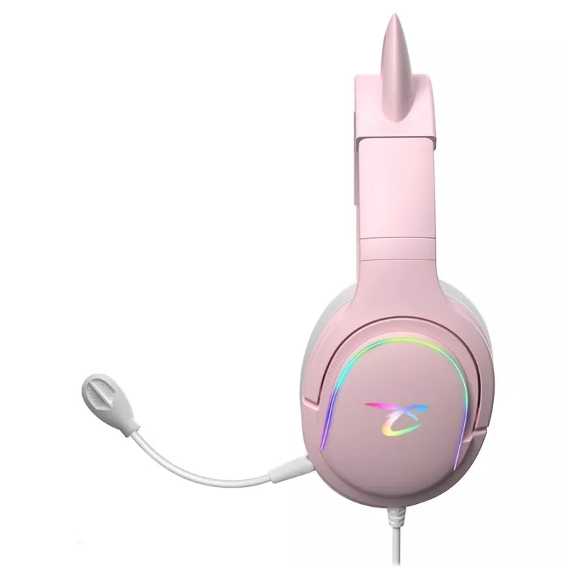 Auriculares Subsonic Spectra LED Gaming Headset Sweety rosa
