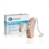 Amplificador de sonido in-ear Haxe JH-125, recargable, beige, 4 niveles de volumen, ganancia 45 dB