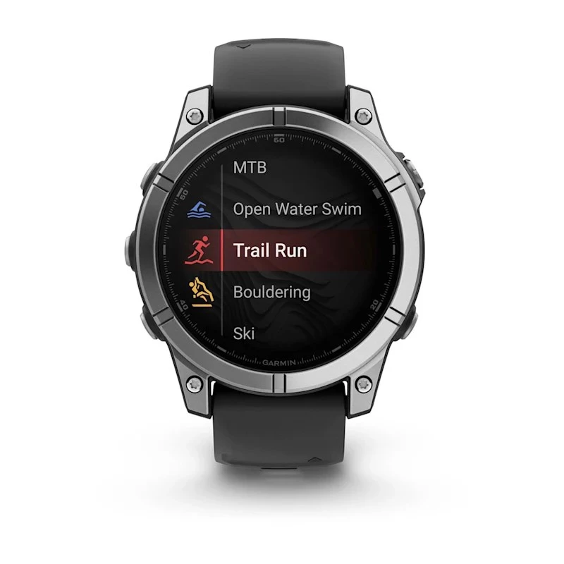 Garmin Fenix E 3,3 cm (1,3 inch) AMOLED 47 mm digital 416 × 416 píxeles pantalla táctil acero inoxidable Wi-Fi GPS (satélite)