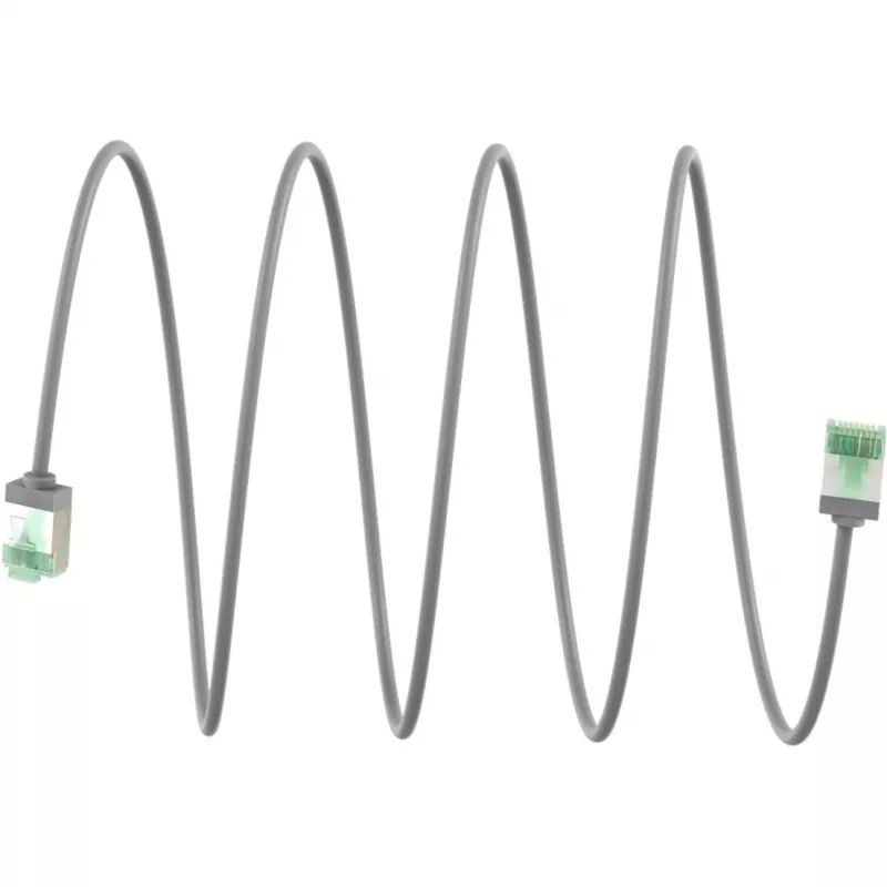 Cable de red Goobay 74347 RJ-45 Cat8.1 2m gris