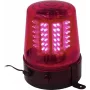 Luz de policía LED EUROLITE 108 LED rojos – luz de advertencia para vehículos de emergencia, 108 LED rojos