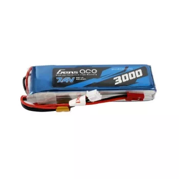 Batería Gens Ace 3000mAh 7,4V 1C 2S1P LiPo