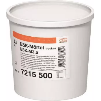 Mortero para canal de protección contra incendios BSK-M 3,5 kg gris (7215500)