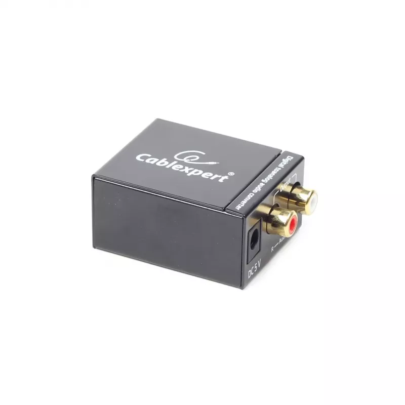 Convertidor de audio Gembird DSC-OPT-RCA-001 negro