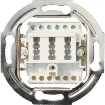 Toma de teléfono TAE NF/F ShiverPeaks 74051-1W – conexión TAE de montaje en pared para teléfonos analógicos