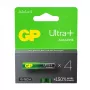 Pilas alcalinas LR03/AAA GP ULTRA+ pack de 4