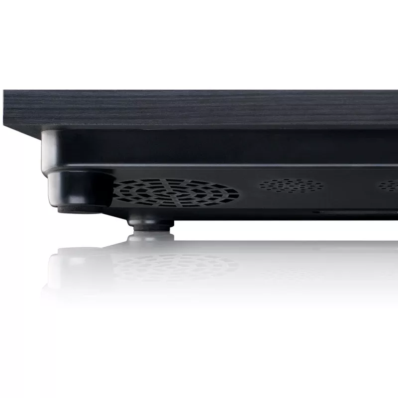 Lenco LS-10BK tocadiscos con altavoces integrados, negro/madera