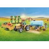 Playmobil 71442 Country: Tractor con remolque y depósito de agua – Cosecha fresca en la granja – Descubre el medio ambiente jugando – Juego de rol imaginativo