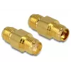 DeLOCK - Adaptador de antena - SMA (H) - SMA (H) (88478)