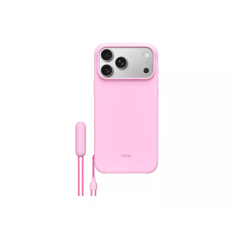 Funda con soporte Beats para iPhone 17 Pro Max con MagSafe y control de cámara - Pebble Pink