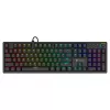 SAVIO STYX teclado mecánico gaming, Outemu Blue, Hot-Swap, RGB, USB, distribución US, tamaño completo, negro