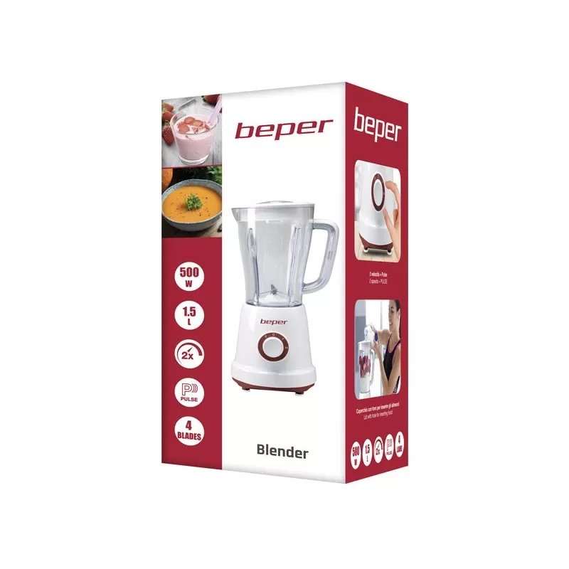 Batidora Beper P102FRU500