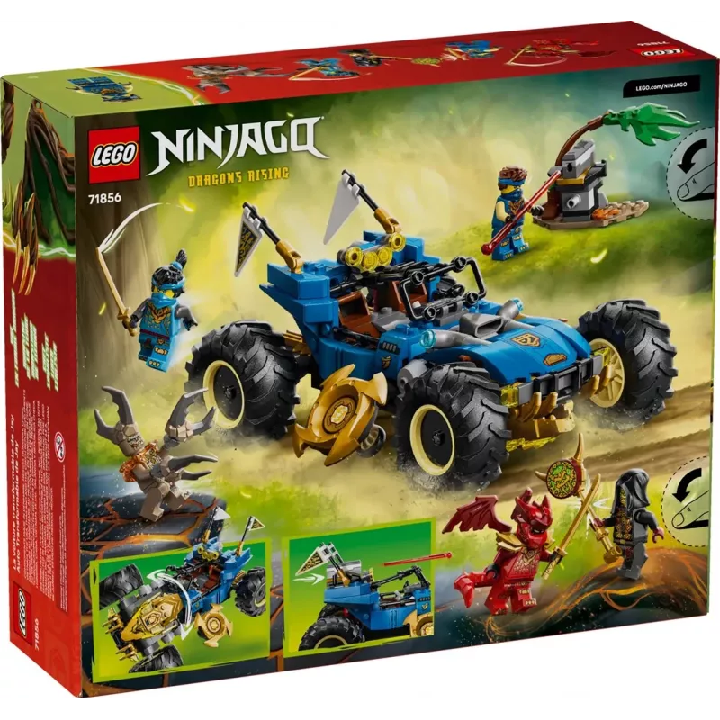 LEGO NINJAGO 71856 Coche transformable de Jay