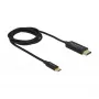 Adaptador de cable de vídeo DeLOCK 84904 USB Type-C a HDMI 1 m negro