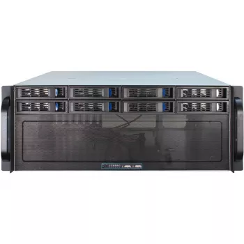 Carcasa de servidor Inter-Tech 4U-4408 rack negro, plateado