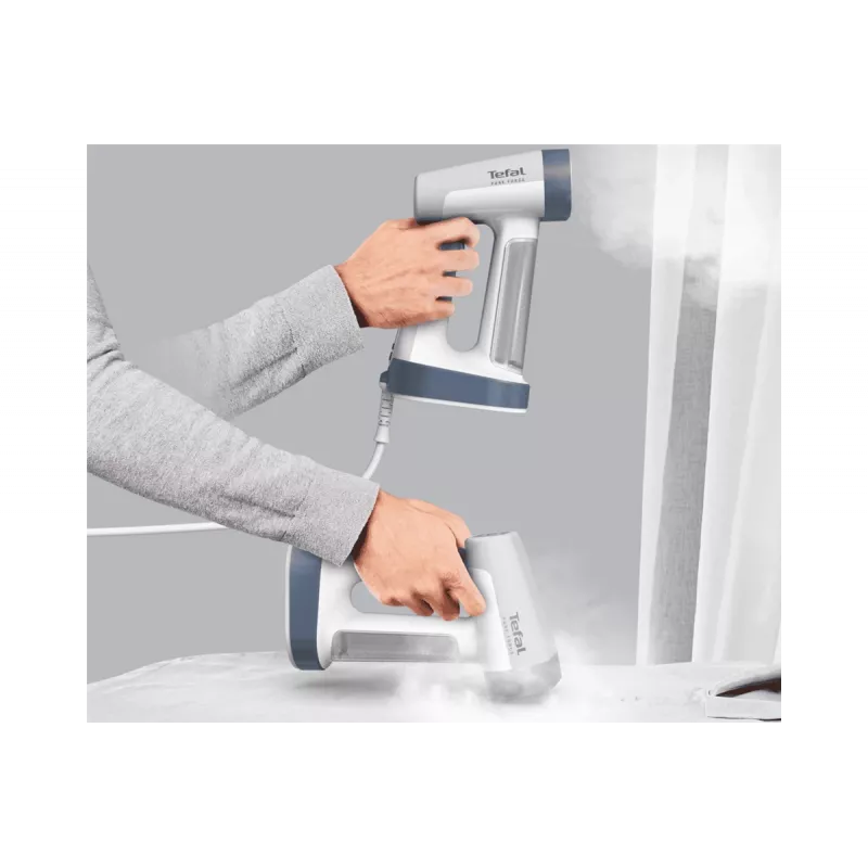 Limpiador a vapor de mano Tefal DT8722E0, 1800 W, depósito de agua 0,18 L
