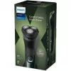 Afeitadora eléctrica rotatoria Philips 3000X Series X3002/00 – Afeitadora de 3 cabezales húmedo y seco, inalámbrica, batería NiMH, 40 minutos de autonomía