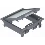 OBO Bettermann base de dispositivo GES4-2U10T 7011 gris hierro (7405145)