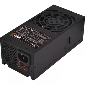 SilverStone TFX Series SST-TX300 - Fuente de alimentación (interna) - TFX12V / ATX12V 2,4 - 80 PLUS Bronze - AC 100-240 V - 300 W - Active PFC - Negro (SST-TX300)