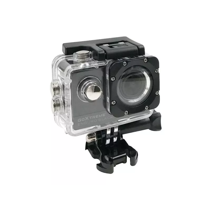 Easypix GoXtreme Enduro negro - cámara de acción - montable - 4K / 30 fps - 8,0 MPix - Wi-Fi - sumergible hasta 30 m - negro