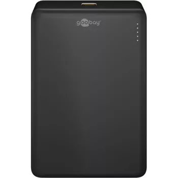 Batería externa inalámbrica magnética Goobay | 70183 | 10000 mAh | USB-C | negro