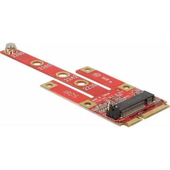 Convertidor Delock 63384 Mini PCIe a M.2 Key B con ranura Micro SIM