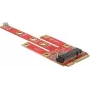 Convertidor Delock 63384 Mini PCIe a M.2 Key B con ranura Micro SIM