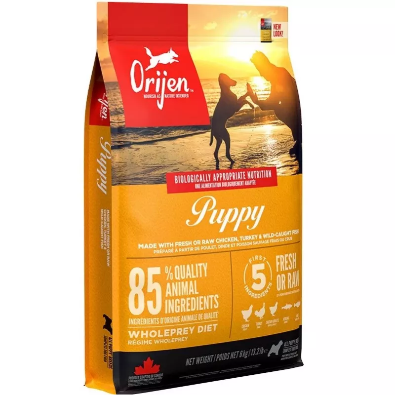 ORIJEN Puppy - Comida seca para perros - 6 kg