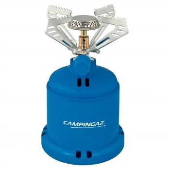 Hornillo de camping de combustible líquido Campingaz 2230063 — 1 fuego, gas natural, Ø 14 cm, 190 mm de altura, 280 g