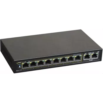 Switch de red PULSAR S108 Fast Ethernet Power over Ethernet