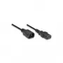 Manhattan - Cable de alimentación - IEC 60320 C14 a IEC 60320 C13 - 1,8 m - moldeado (301152)