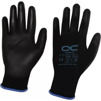 Alphacool Eistools Guantes de montaje Talla L - Negro EOL (90373)