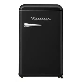 Frigorífico y congelador retro Ravanson LKK-120ERB