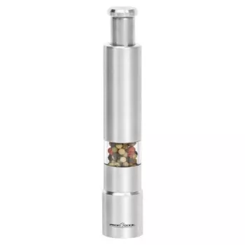 ProfiCook PC-PSM 1160 set de molinillo de sal y pimienta acero inoxidable, transparente