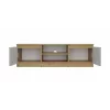 Mueble de TV MALWA 120, roble Artisan/cashmere
