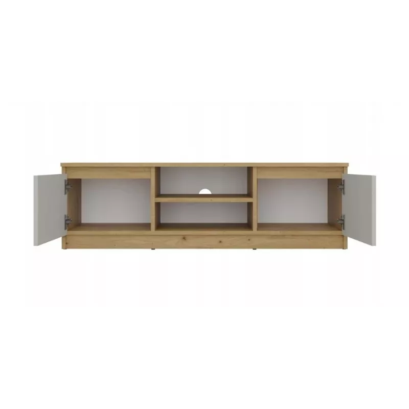 Mueble de TV MALWA 120, roble Artisan/cashmere