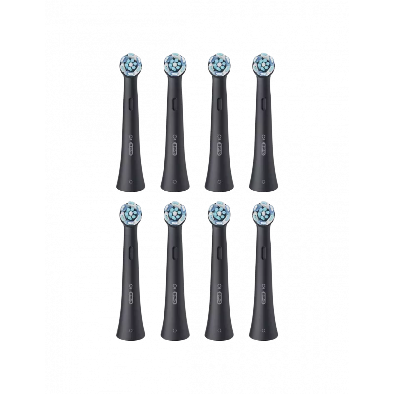 Cabezales de recambio para cepillo de dientes Oral-B iO Ultimate Clean, negro, 8 uds.